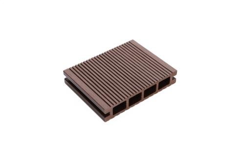 Wood Plastic Composite Decking with Square Holes 145mm*25mm