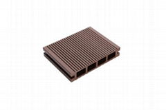 Wood Plastic Composite Decking with Square Holes 145mm*25mm