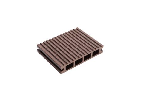 Wood Plastic Composite Decking with Square Holes 145mm*25mm 5