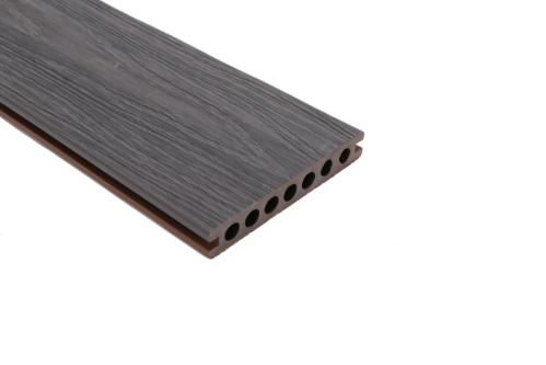 Co-Extrusion WPC Decking with Circular Holes 140mm*24mm