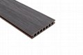 Co-Extrusion WPC Decking with Circular Holes 140mm*24mm