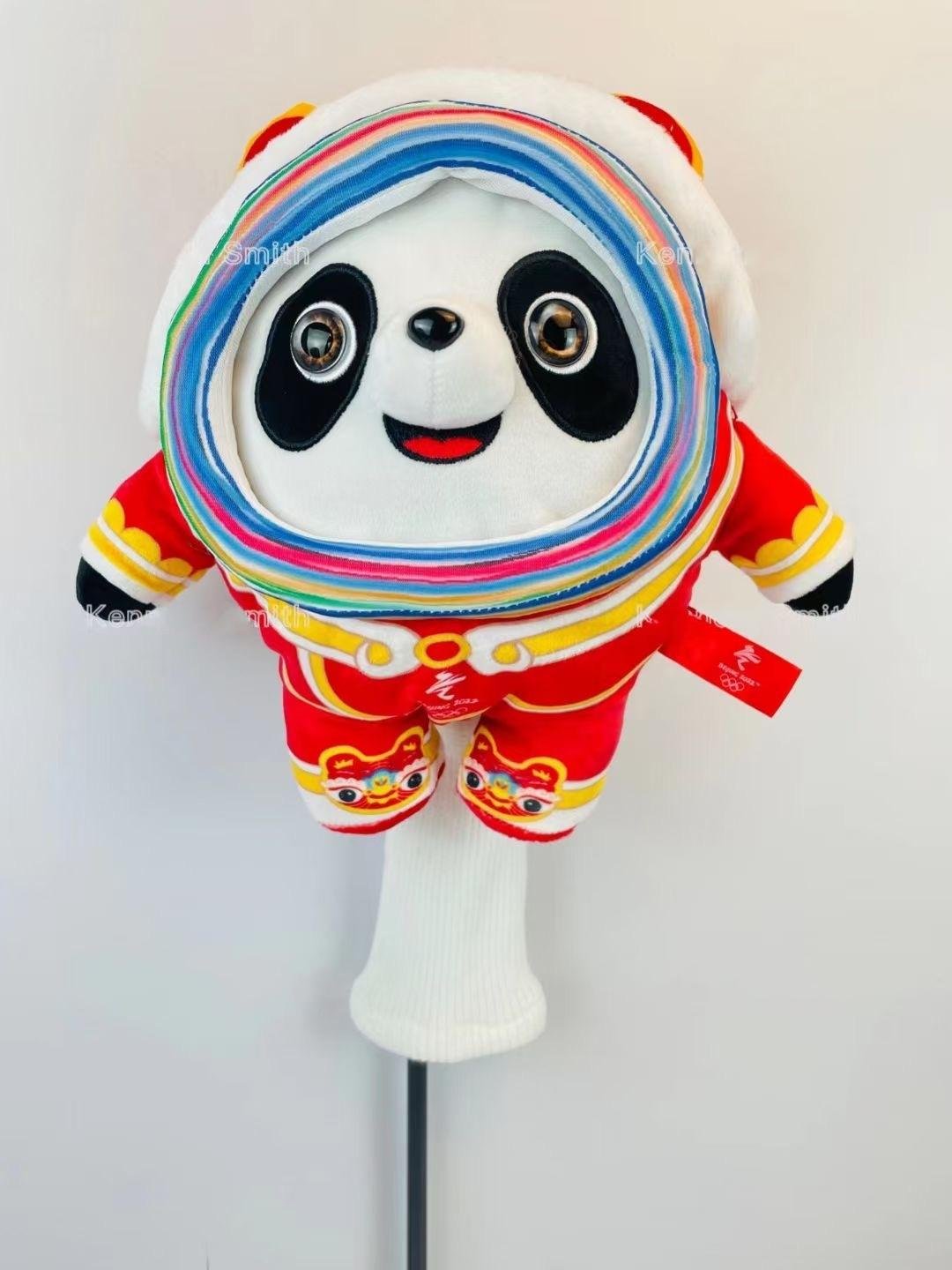 Bing Dwen Dwen 2022 Beijing Winter Olympic Mascot Tiger Golf Driver Headcover 1