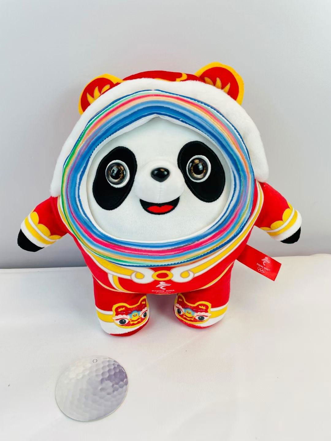 Bing Dwen Dwen 2022 Beijing Winter Olympic Mascot Tiger Golf Driver Headcover 5
