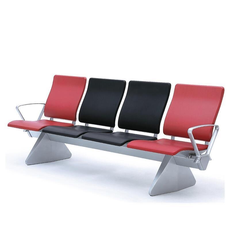 Mingle Hot Sale Waiting Room Chairs Airport Seat PU Waiting Chair Airport Chair 4