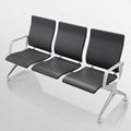 Factory Supply Public Area Waiting Chair  Hospital Airport PU Row Chair
