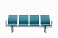 Factory Supply High Quality Colorful Pu Cushion Public Waiting Chair