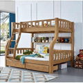 Umikk Kids Beds Solid Wood Frame Customized Wooden Furniture Bed Bunk Bed OEM 4