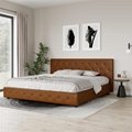 Umikk Leather Wooden Bed Queen Size Bedroom Bed Customized Furnitur Bed 4