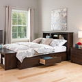 2022 Top Design Classic Zero-Gravity Platform Storage Bed with 6-Drawers