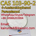 Raw Material 4-Acetamidophenol / Paracetamol CAS 103-90-2 99% White powder 2