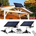 Solar Pendant Light Outdoor Waterproof