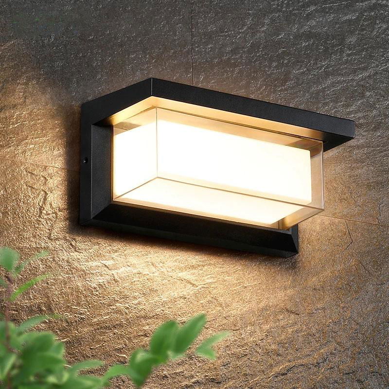 Led outdoor wall lamp led outdoor wall light waterproof light outdoor porche led