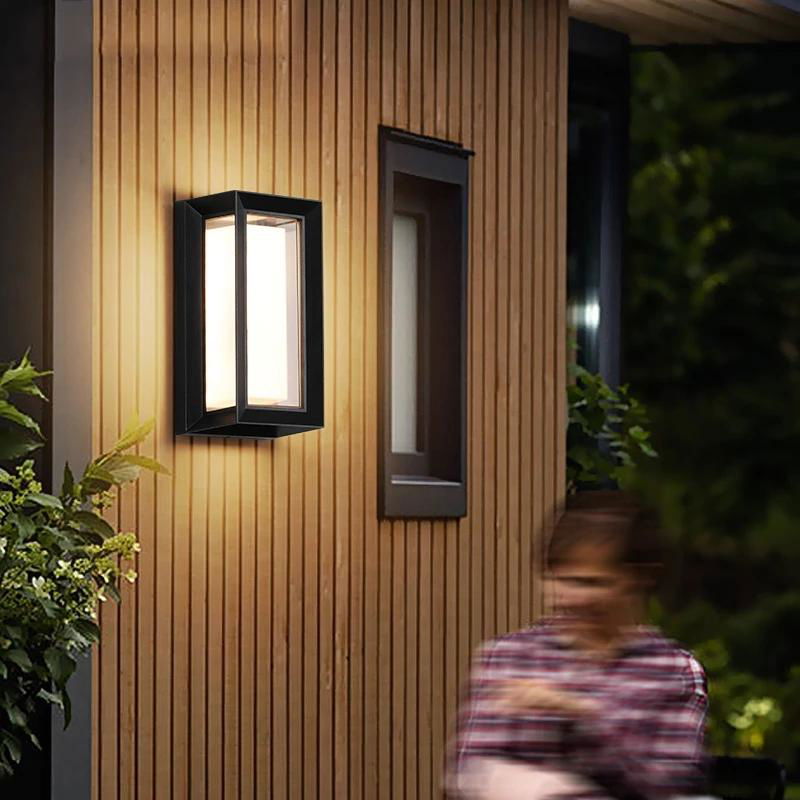 Led outdoor wall lamp led outdoor wall light waterproof light outdoor porche led 3