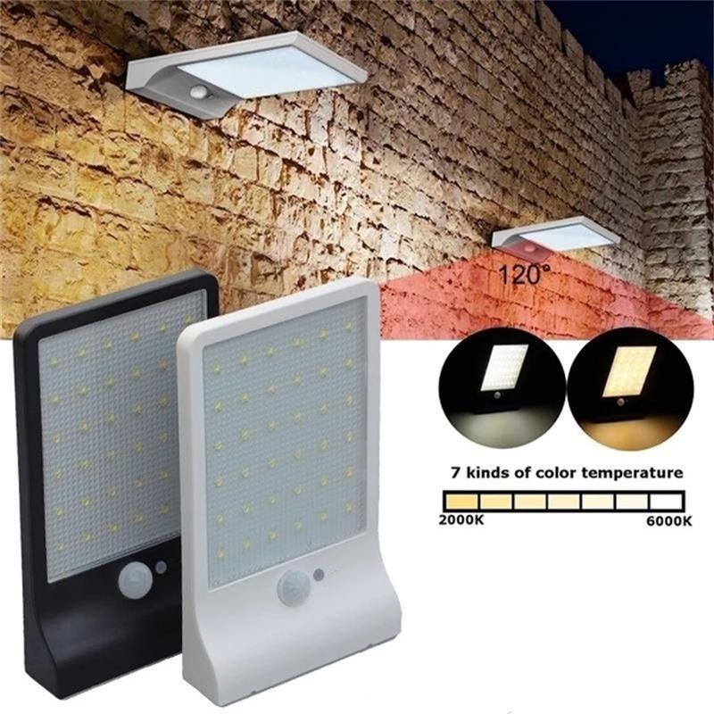 36/48LED Solar Power Motion Sensor Garden Security Lamp Outdoor Waterproof Light 2