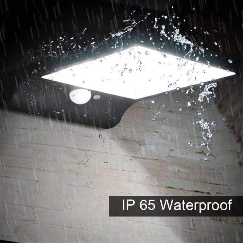 36/48LED Solar Power Motion Sensor Garden Security Lamp Outdoor Waterproof Light 4