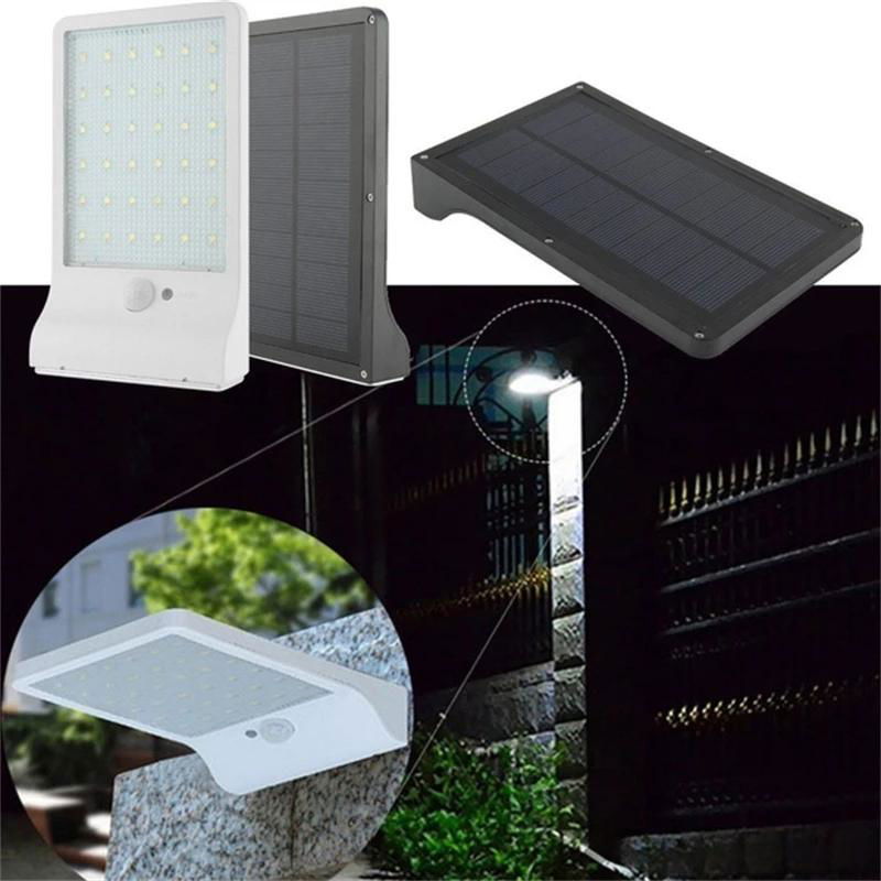 36/48LED Solar Power Motion Sensor Garden Security Lamp Outdoor Waterproof Light 5