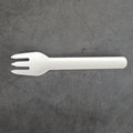 Paper Pulp Bamboo Cutlery Disposable Dessert Fork 4