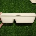 2 Compartments Biodegradable Packaging Sugarcane Bagasse 9x6 Inch Lunch Box