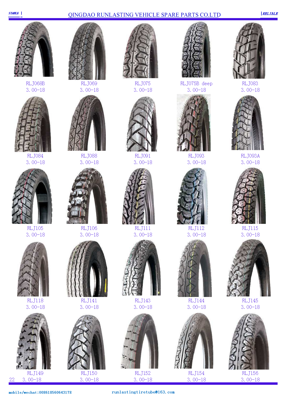 motorcycle tires 19,20,21,22,23 5