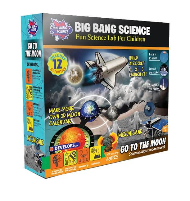 GO TO THE MOON|space exploration Toys|Alpha science toys 