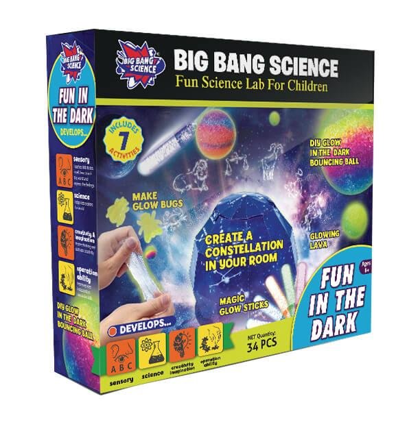 Fun In The Dark|glow in the dark stars|glow in the dark kit kat-alpha science to
