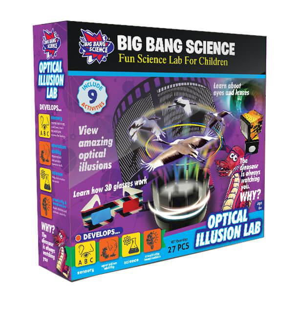 Optical Illusion Lab|Physical Explore Toys- Alpha science toys