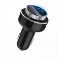 Bluetooth Car charger FM Transmitter Car MP3 Player Support U-disk&TF card