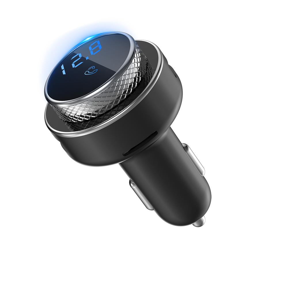 Bluetooth Car charger FM Transmitter Car MP3 Player Support U-disk&TF card 2