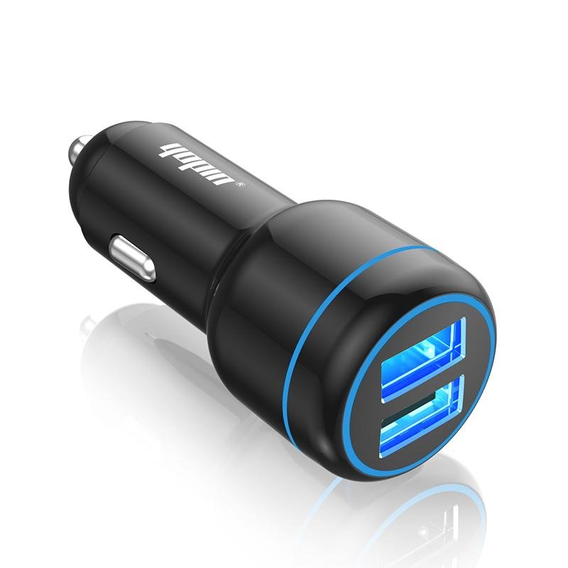 ABS USB Car Charger QC 3.0 PD Fast Car Charger Adapter for Mobile Phone Device 2