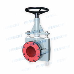 Heavy duty manual pinch valve