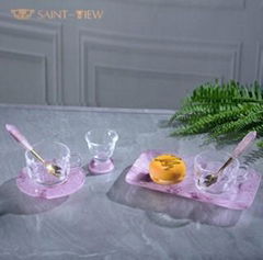 SAINT VIEW 2022 Tableware Butterfly Modern Cup Set Container Nordic Coffee Shop