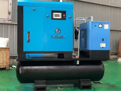 20hp 16bar integrated PM VSD screw air compressor for laser cutting machine 