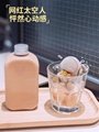 網紅太空人冰塊模具宇航員造型食品級硅膠冰格商用凍奶茶咖啡冷飲  2