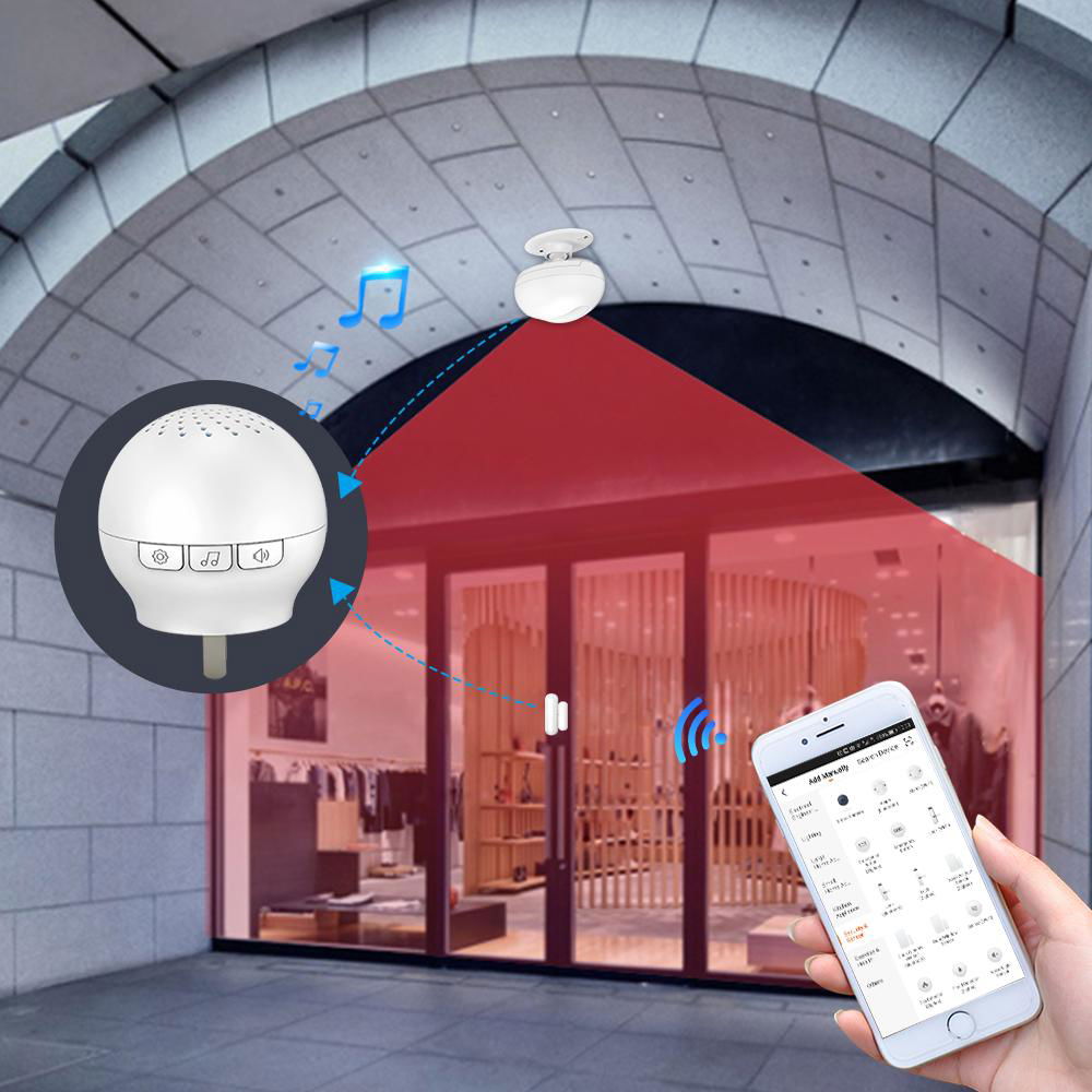 Tuya Smart Personal Safety Alarm 52 Tones and 110db Alarm sound with Different S 2