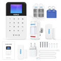 IOS Android APP Wired Wireless Home Security Tuya WIFI GSM Alarm System Siren Se