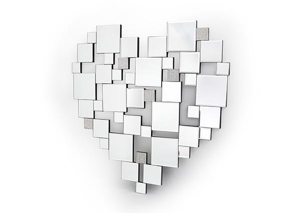 60*60cm heart mirror with MDF 2