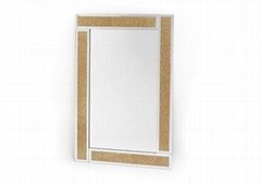 40x60cm wall mirror gold glitter