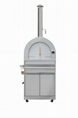 Hyxion hot selling pizza oven with cabinet