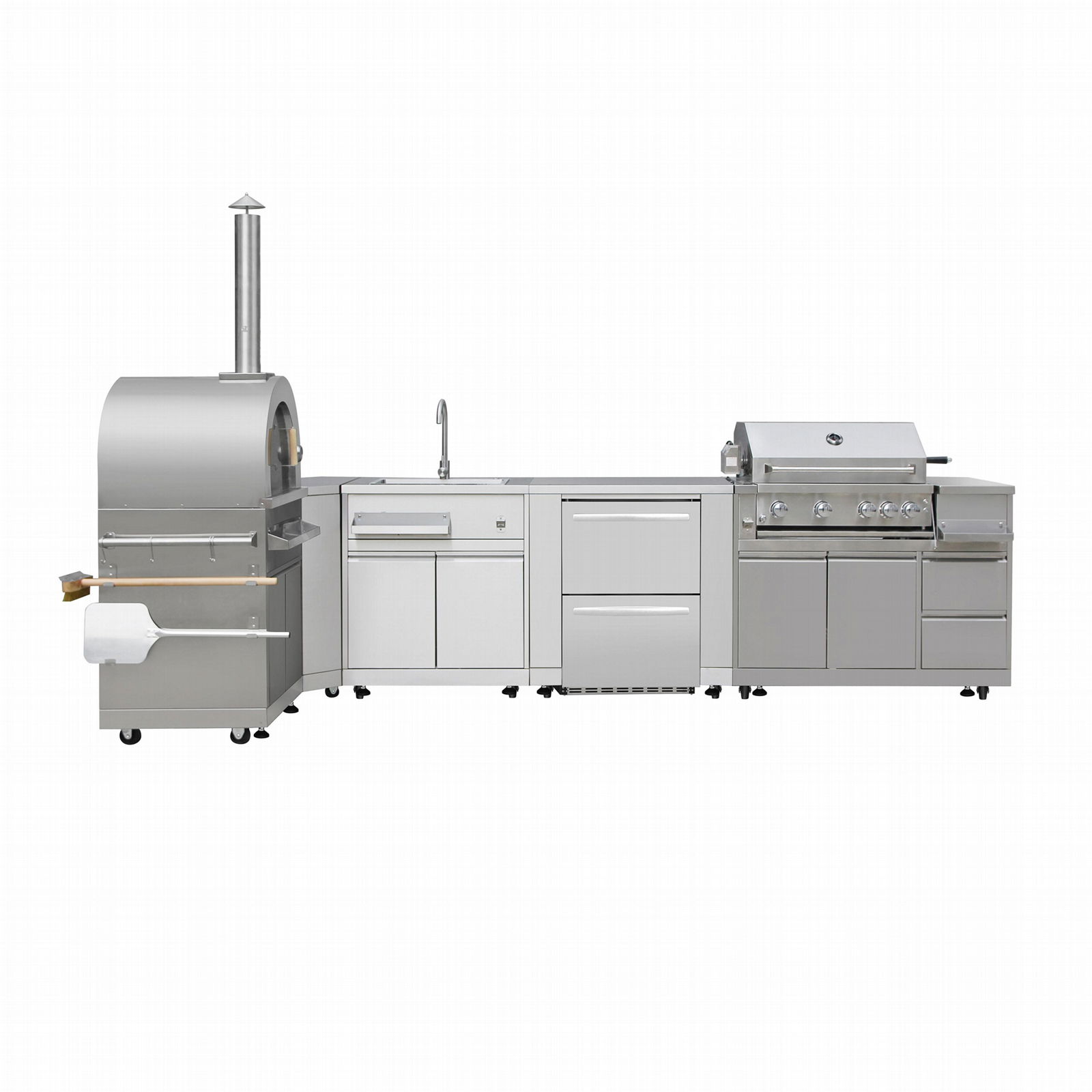 Hyxion factory outdoor kitchen module 5