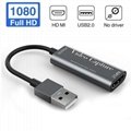 HDMI video capture card hd game live streaming 4