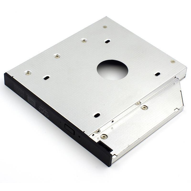 aluminium 9.0/9.5/12.7mm 2.5inch 2nd Hard Drive Disk Caddy SATA3.0 SSD Bracket a 5