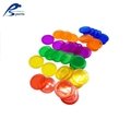 1000 pcs colorful plastic math round chips counting educational toys transparent 3