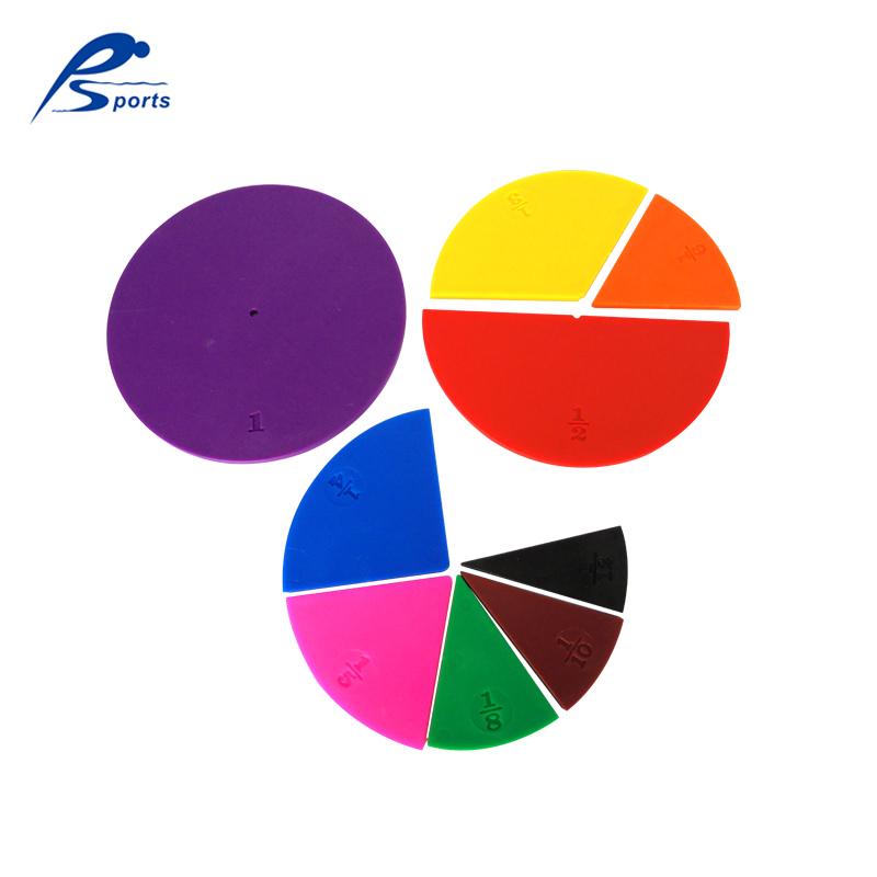 Teaching Aid Math Manipulative 51pcs Circle Fraction Set for School 3
