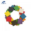 10 Colors Wood Square Piece Blocks for