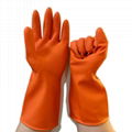 Factory Direct Sale Household Waterproof Latex Industrial Gloves 4