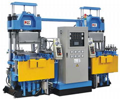 Rubber&Silicone Vacuum Compression Molding Machine