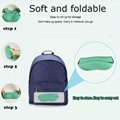 Eco-friendly custom bpa free easy clean waterproof silicone pacifier baby bibs  4