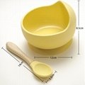Food Grade Silicone Baby Bowl And Spoon For Kids 5