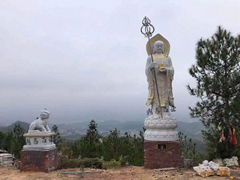 寺廟石雕地藏王,地藏王石雕坐像,石雕地藏王菩薩石雕