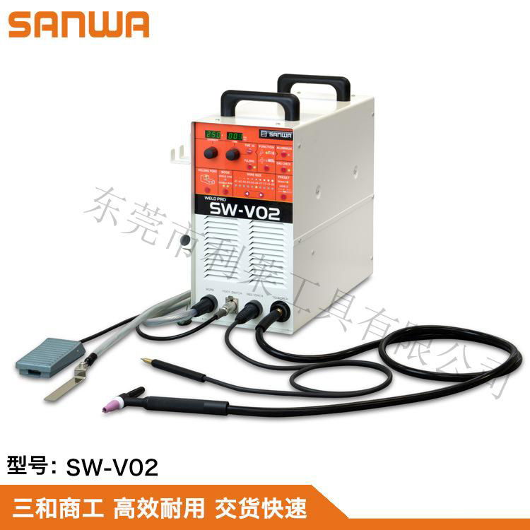 日本SANWA进口冷焊机SW-V02模具冷补机TIG电阻焊接机铜铝电焊设备